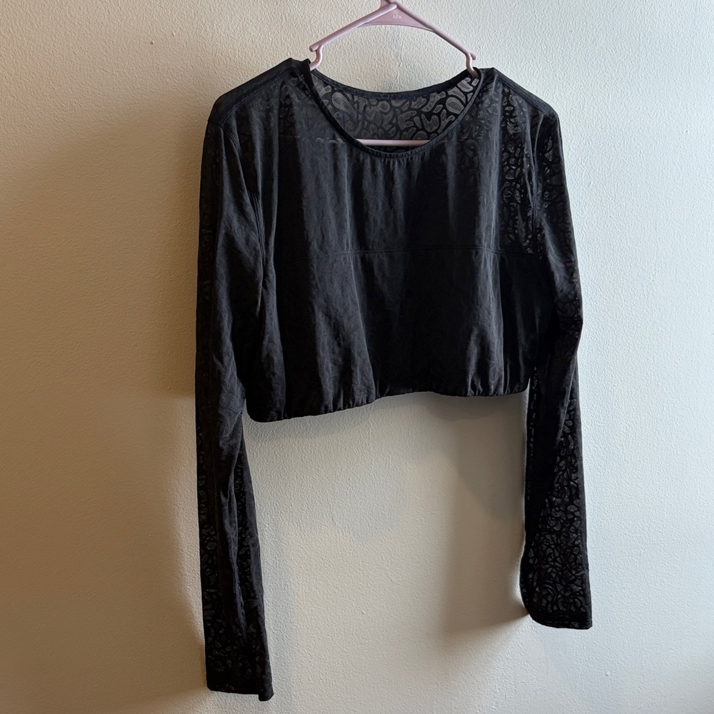 Paisley Lace Jacquard Long-Sleeve Bandeau Lululemon